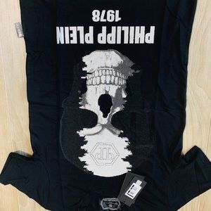 Luxury Mens Philipp Plein T-Shirt, Embroidered